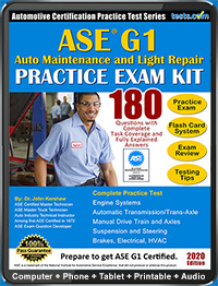 ASE-G1 Auto Maintenance Light Repair Practice Test Kit